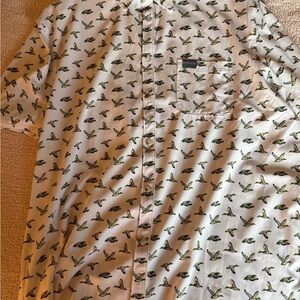 Burlebo mallard button down